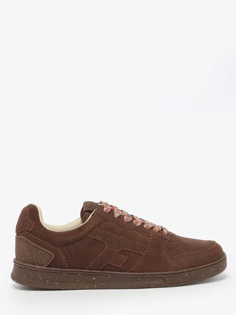Sneakers Uit Leder Faguo Bruin men 25CG0202